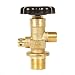 Sherwood CGA320 CO2 Gas Cylinder Valve - 1.125" -12 UNF, 3000 PSI