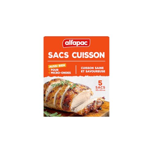 alfapac - 5 sacs cuisson au four