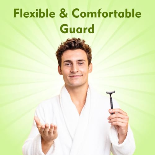 Image of WETELL Triple Blade Disposable Razors for Men | 3-Blade Shaving Razor with Aloe & Vitamin E Strip | Super Stainless Blades | Pack of 5 (4+1 Free) (WT202538)