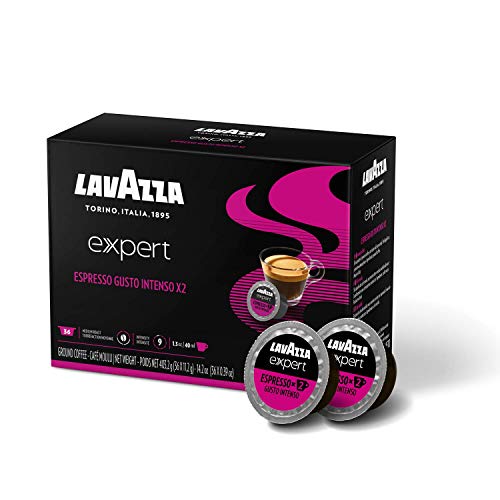 Lavazza Expert Espresso Gusto Intenso X2 Capsules (36 Capsules), Expert Espresso Gusto Intenso X2, 36Count