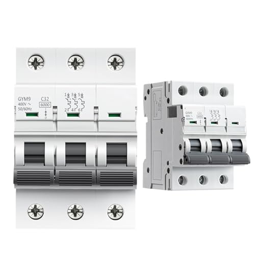 Disjoncteur miniature 3P 6KA type CA pour coupure 400V - 3