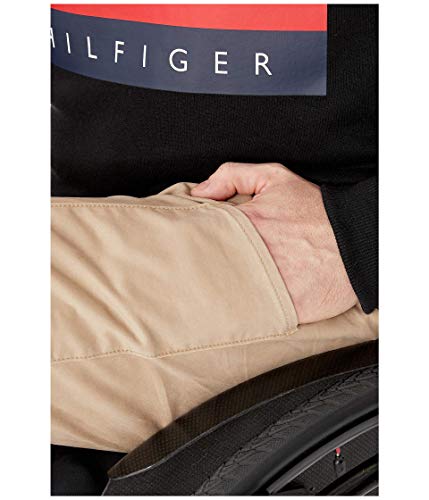 Tommy Hilfiger Men's Adaptive Seated Fit Chino Pants with Elastic Waist and Adjustable Closure4