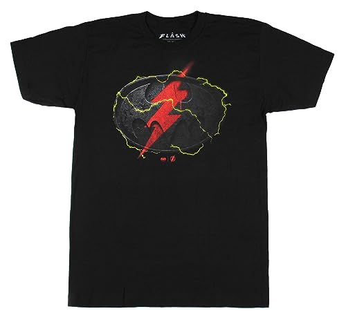 La Mejor Lista de Playeras de Flash para Hombre . 38 DC Comics The Flash Batman - playera con estampado gráfico para hombre, diseño de Batman para adultos, talla XL, color negro, Negro -, X-Large