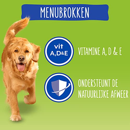 Bonzo Menübrocks mit Huhn - für Erwachsene Hunde - 15kg