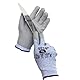 TK Gloves SHARK BLUE/Montage-Handschuhe Schnittschutz/Größe 10, 12 Paar/Montagehandschuhe/Schnittfeste Handschuhe Arbeitshandschuhe