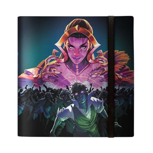 Ultra PRO - Foundations Liliana 12-Pocket PRO-Binder for Magic: The Gathering, TCG Cards, Football Cards, Toy Storage - Casual Organizer for Collectible Game Cards and More, For Boys, Kids, Adult