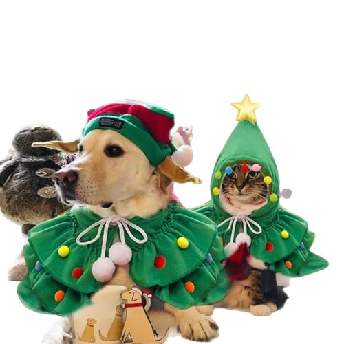 Disfraz navideño gorro para perros fácil de usar miniatura 6