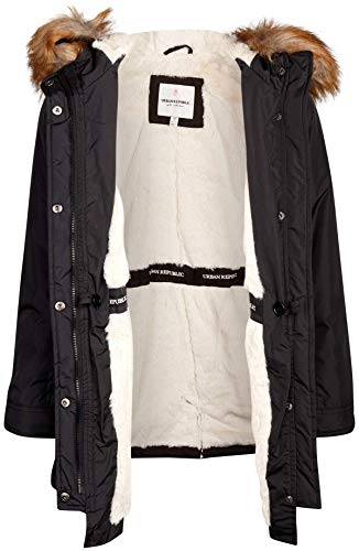 URBAN REPUBLIC Girls' Winter Coat - Heavyweight Anorak Jacket with Sherpa Lining (4-16)2
