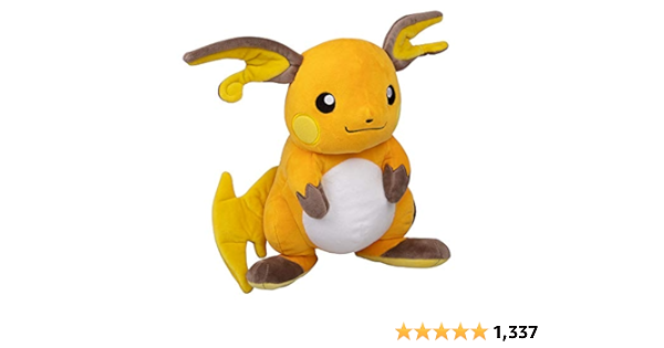 pokemon raichu plush