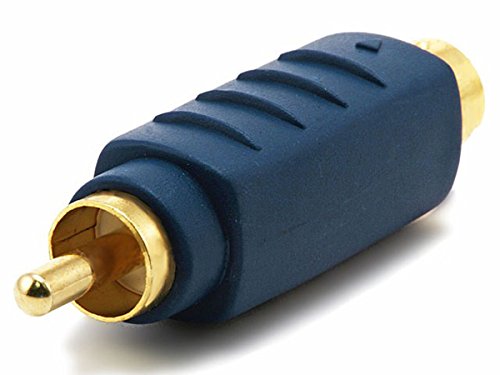 Adaptador Monoprice S-Video macho a RCA macho miniatura 1