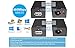 Premium Active Powered USB 2.0 Range Extender Repeater Kit Over RJ45 Cat5 Cat6 Cat6E Cable Max Range 200FT 60M