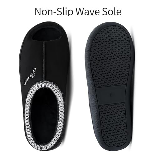 Image of Jerzmy Women's Slip on Open Toe House Slippers with Arch Support | Breathable Memory Foam Insole | Non Slip TPR Outsole | Indoor Outdoor Slides | Summer Travel Beach Easy On Off