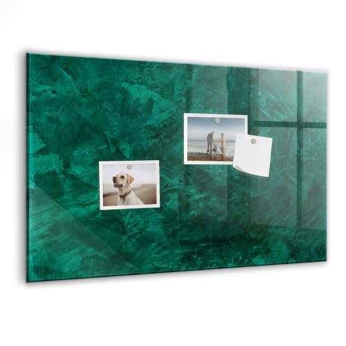 Tableau magnétique en verre pour l'organisation familiale et le travail