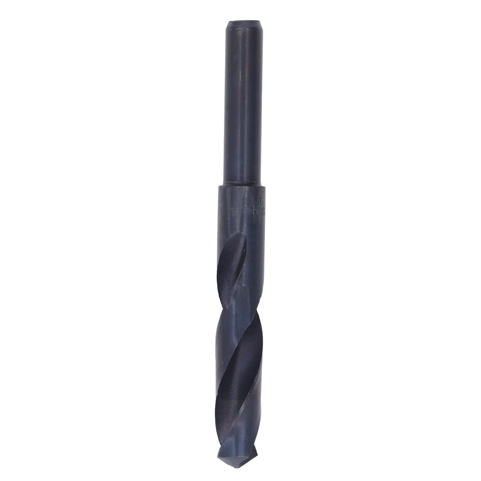 Respicefinem High Speed Steel Drill Bit HSS Equal Straight 2in Shank Drilling Hand Tool with 16mm Diameter Ideal for Various Metals Like Iron Aluminum Copper Stainless Steel High