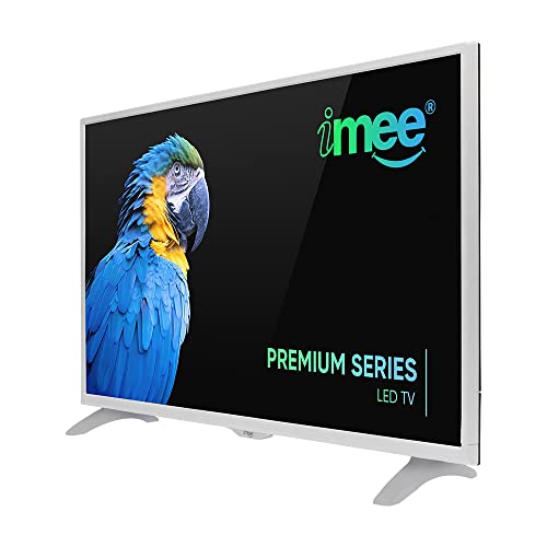 Image of imee 60cm (24 inch) Premium Series Normal LED TV with SRS Surround Sound - BEE 4 Star Rated Energy Efficient (Pearl White)