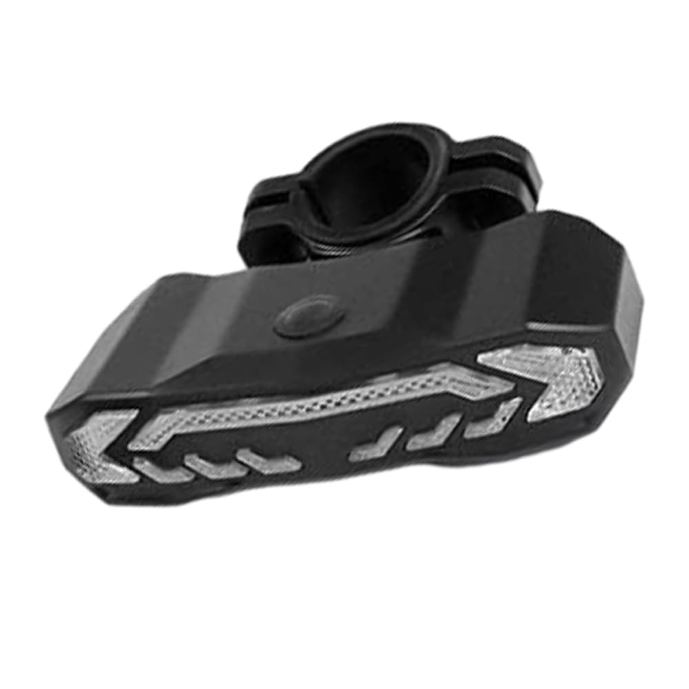 Riloer Tylne światło rowerowe LED, 1 opakowanie, ładowanie USB tylne światła rowerowe, światło ostrzegawcze, wodoodporne tylne światło rowerowe