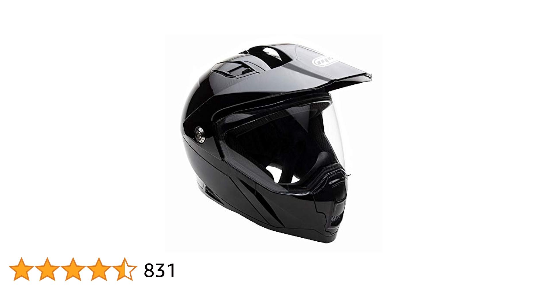 Amazon.com: MMG Dual Sport Off Road Motorcycle Full Face