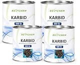 BS24CHEM ® Carbure 2 kg * en 24 Heures pour réussi*. Très Grande durée d’Action *Neu* 24 Heures Livraison DHL (Test QL EAN 4260533465547) 3 Kg