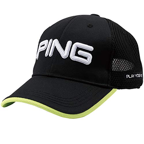 (ピン) PING HW-P201 BELLOASIS CAP BLACK BLACK