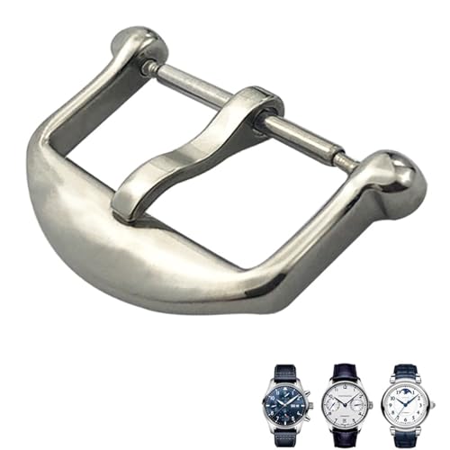 Boucle de montre en acier 316L inoxydable pour bracelet cuir IWC Spitfire haut de gamme