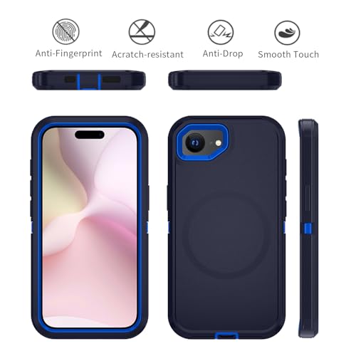 Teayoha for iPhone 16e / 17e Case, 3-Layer Protection with Screen Protector - image 5