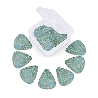 Ensemble de 12 médiators de guitare Cherry Plum Flowers pour guitare acoustique, guitare électrique, contrebasse… - Les Beatles, Paul McCartney, John Lennon, RIngo Starr, George Harrison Ensemble de 12 médiators de guitare Cherry Plum Flowers pour guitare acoustique, guitare électrique, contrebasse… – Image 6