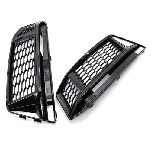 Calandre avant pour Audi S4 A4 B9 cadre antibrouillard noir brillant pour réparer l'avant 16-18