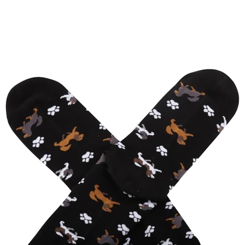 G2TUP 2 Pair Cavalier King Charles Spaniel Lover Gift Cavalier Mom Socks Cavalier King Charles Spaniel Dog Owner Socks4
