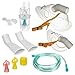 Little Doctor LD-SET1+2 Set Zubehör für Inhaltor Inhalationsset, Masken, Vernebler, Kabel, Filter, Nasenspitzen