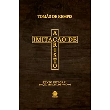 Capa do livro A Imitação de Cristo - Edição de Luxo Almofadada