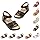 HOOUDO Sandalias Ortopedicas Mujer,Sandalias Senderismo Mujer,Zapatos Ancho Especial,Zapatos Primavera,Zapatillas Casual Con Punta Abierta Cuña Lavable De Verano Para Caminar