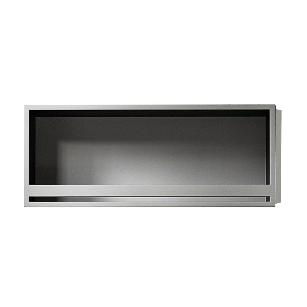 Stauraum im Badezimmer, Duschnische aus Edelstahl, matt, Mehrfarbig, mehrere Größen(Grey,320x620x125mm)