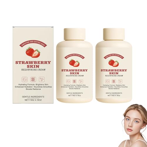 Body Lotion Damen, Erdbeer-Körperbutter, Butterformel, Repariert und Hebt, Spendet der Haut Feuchtigkeit, Verbessert den Glanz, Geeignet für Alle Hauttypen Geeignet, 2PCS Body Lotion Damen, Erdbeer-Körperbutter, Butterformel, Repariert und Hebt, Spendet der Haut Feuchtigkeit, Verbessert den Glanz, Geeignet für Alle Hauttypen Geeignet, 2PCS