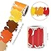 Whaline 32.8Ft Turkey Bulletin Board Border Colorful Thanksgiving Die Cut Trim Border Roll for Fall Season Classroom Chalkboard Wall Decor