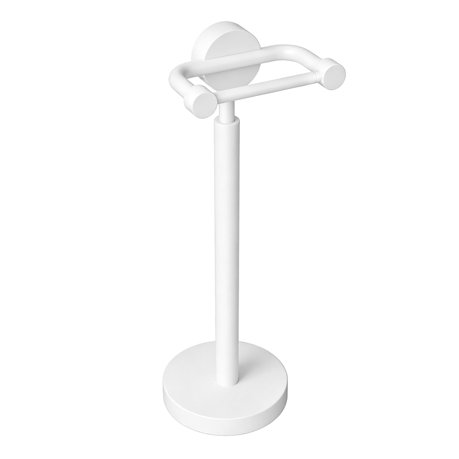 YUMORE 5.28 lb Heavy Duty Black Toilet Paper Holder Stand, Weighted Base — Amazon image 9