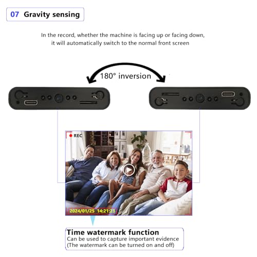 Yingzikeji K6 Hidden Camera - 1080P 10000Mah Spy Camera - Power Bank Camera - Small Secret Camera - Home Security Camera Nanny Cam With Night Vision, Motion Detection thumb #6