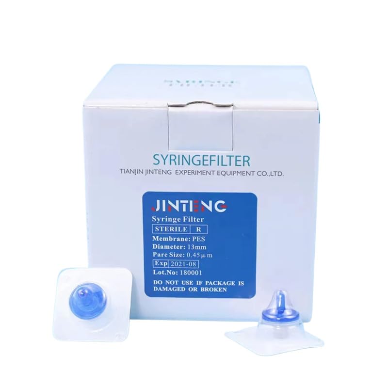 INTENG PES Syringe Filter 13mm 0.45um Sterile, 50pcs