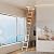 Aluminum Attic Ladder,Pull Down System,Attic Stairs,Attic Lift,for 7'8"-10'3" Ceiling Height, 25" x 54", 380 lbs Capacity (25" x 54")