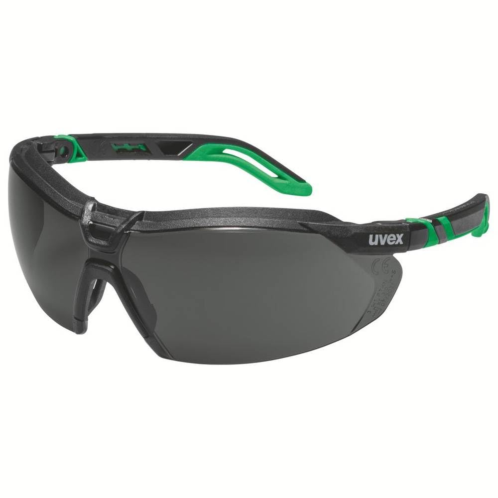Uvex i-5 9183045 okulary ochronne, czarne, zielone, wielokolorowe
