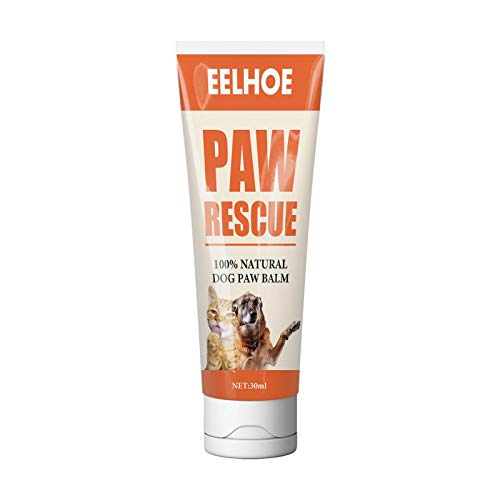 Kapokilly Cera De Pata De Perro, Paw Chupete - Crema para El Cuidado De Las Patas De Mascotas - Bálsamo para Patas para Perros Y Gatos - Utilizado para Tratar Superficies Rugosas, Agrietadas, Secas Cover