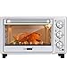 VIVOHOME Stainless Steel 16L 6 Slice Convection Countertop Toaster Oven Broiler with Pan Tray for Office Dorm Room and RV Camper Silver