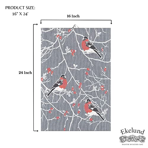 Ekelund Weavers - Frostkvist - Tea Towel 40 X 60 Cm - Organic Cotton #TOP1