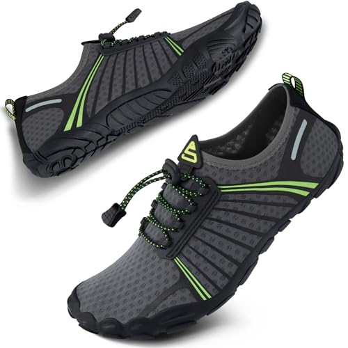 SEEKWAY Water Shoes Men Women Adult Quick-Dry Aqua Sock Barefoot for Beach Swim River Pool Lake Hiking Kayaking Surfing by SEEKWAY - Used condition - US$22.96