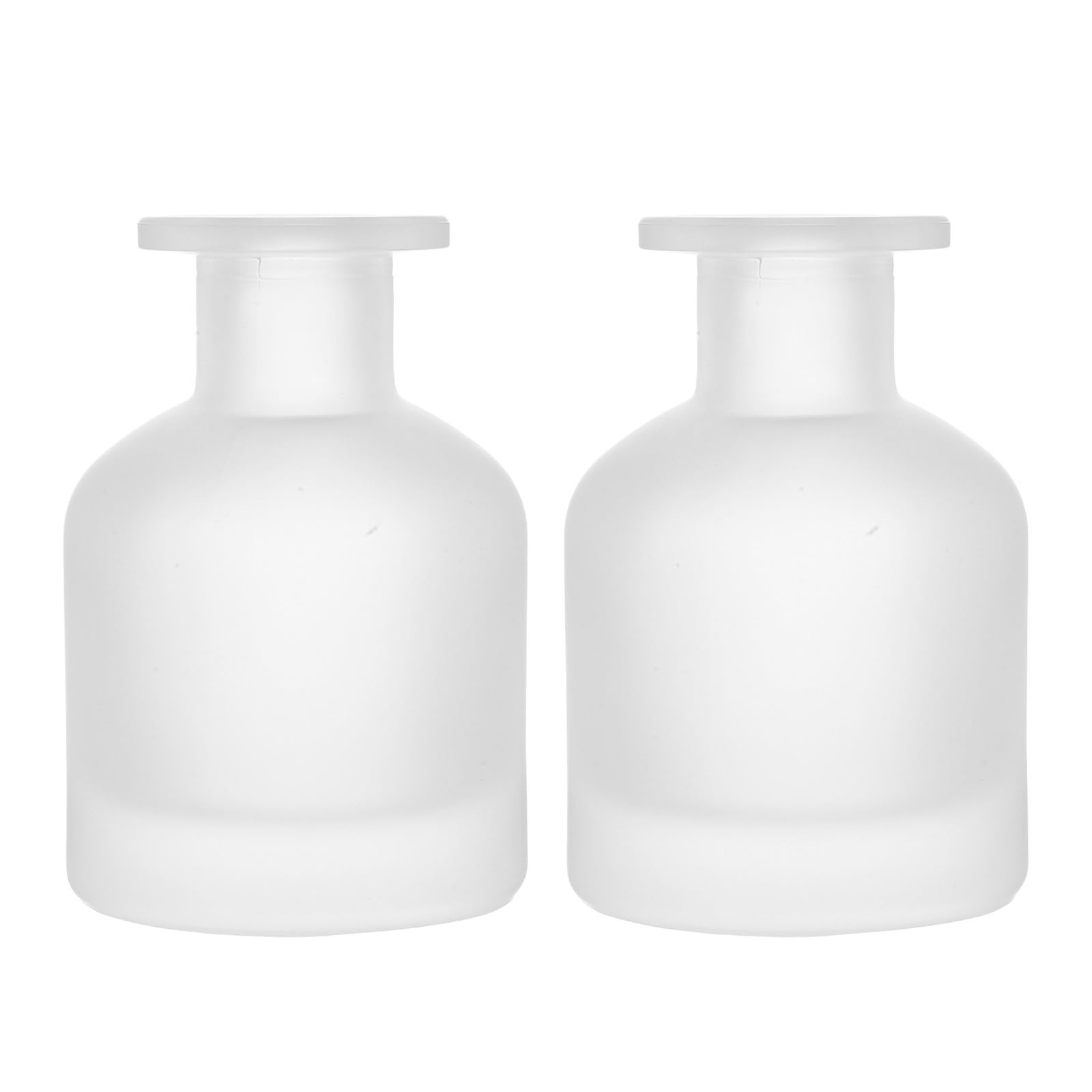 Botellas difusoras de vidrio de diseño suave Roleader envase para varillas ambientadoras