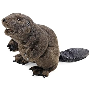Rag Book Beaver Puppet Book