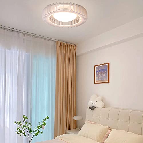 Lustre scandinave en acrylique sélectionné avec éclairage LED chic - 7