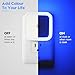 Sujeet Blue Night Light 4 Pack,Night Lights Plug into Wall 4-Pack, Nightlight Plug in Night Lights, Dusk to Dawn Night Lamp Led Night Light for Bedroom, Bathroom, Hallway