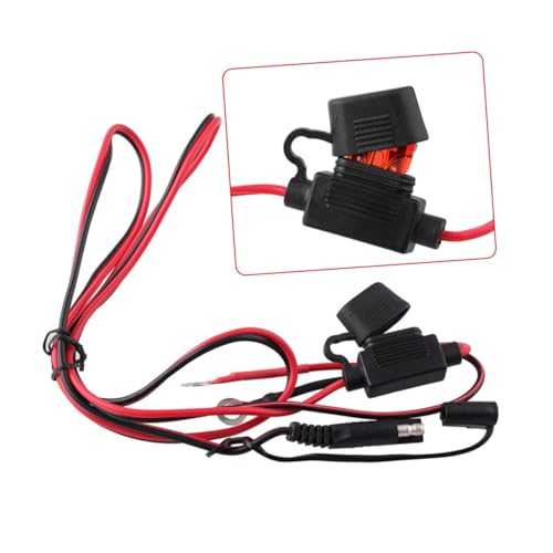 PLAFOPE Motorcycle Charger to Adapter Inline Fuse 12v-24v Voltage Compatibility