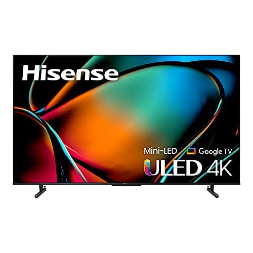 Hisense 65U88KM- 65" Mini-LED Pro 4K ULED 144 Hz Google TV with Quantum Dot Technology, Dolby Vision Atmos, IMAX Enhanced, Gaming Smart TV with HDR10, HDR10+, HLG (Canada Model) 2023