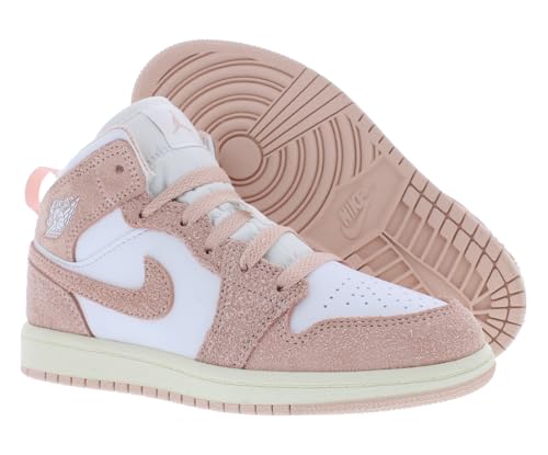 Nike Air Jordan 1 Mid Little Kids Shoes4